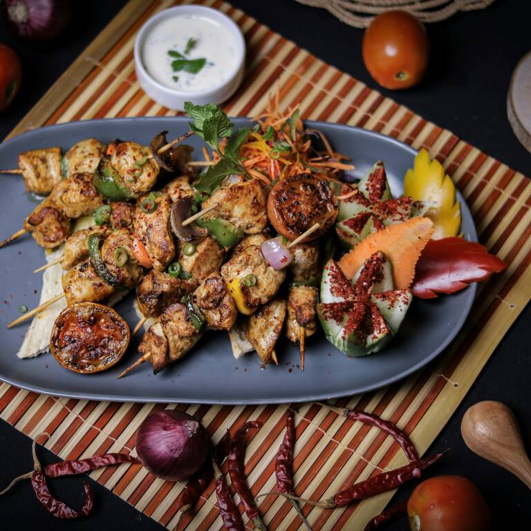 Chicken souvlaki