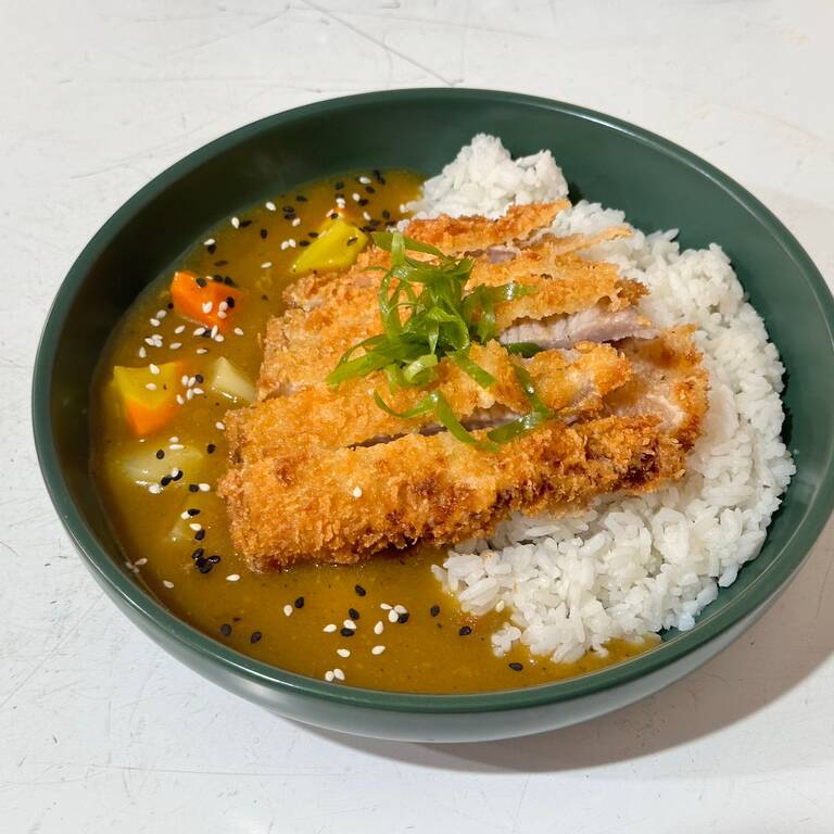 Chicken katsu curry