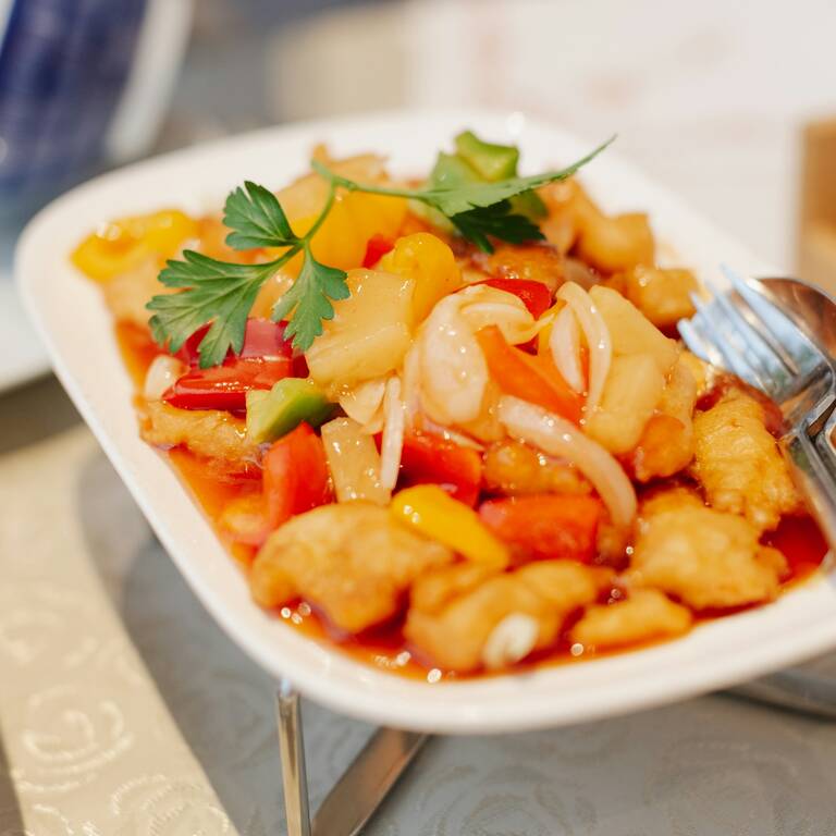 Sweet and sour chicken