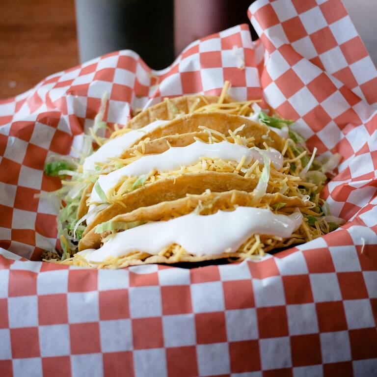 Beef tacos