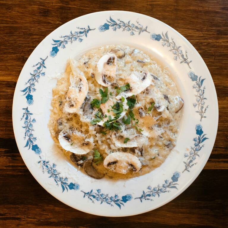 Mushroom risotto