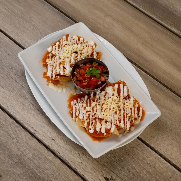 Chicken enchiladas
