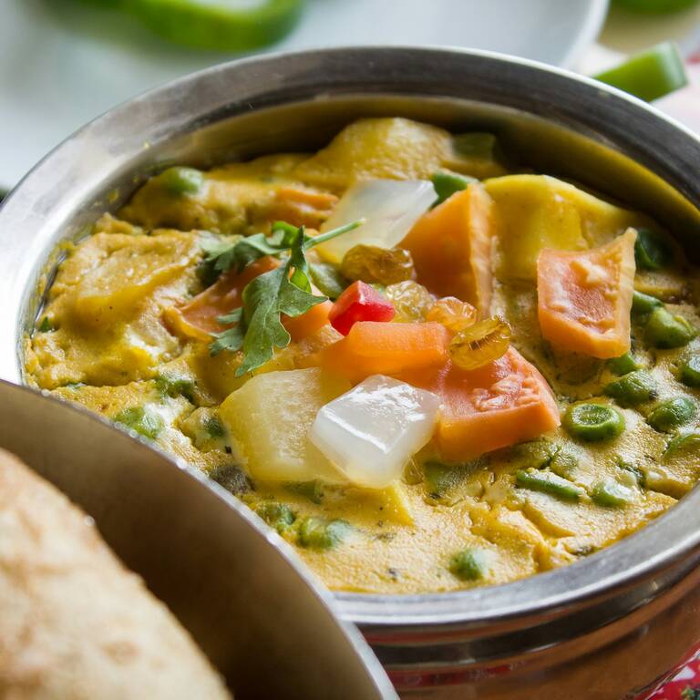 Vegetable korma