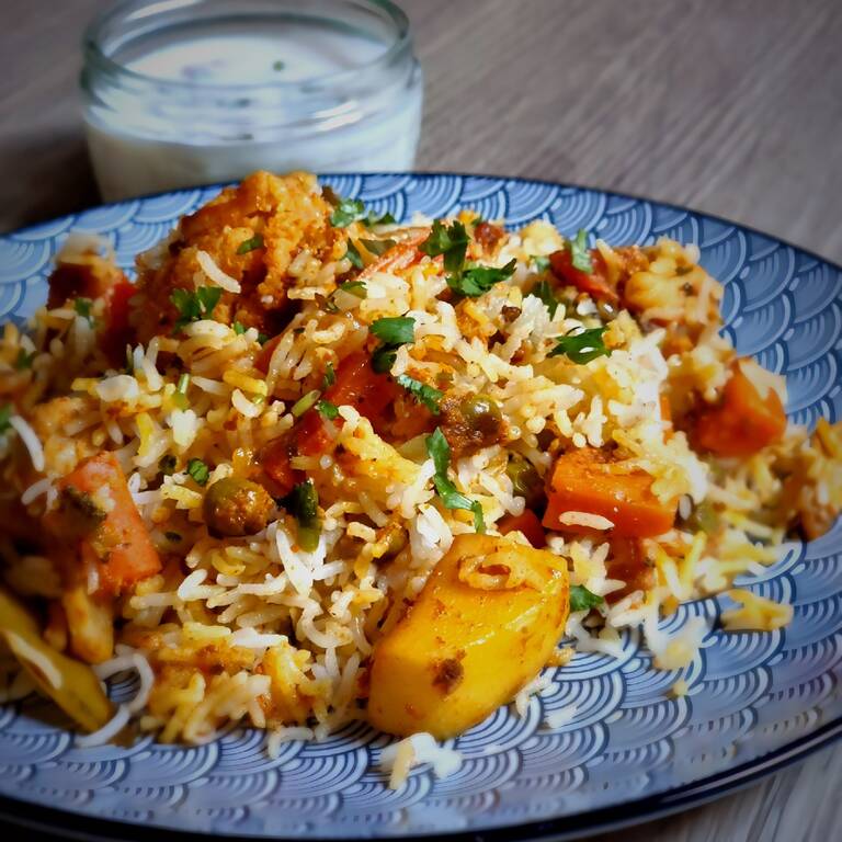 Vegetable biryani