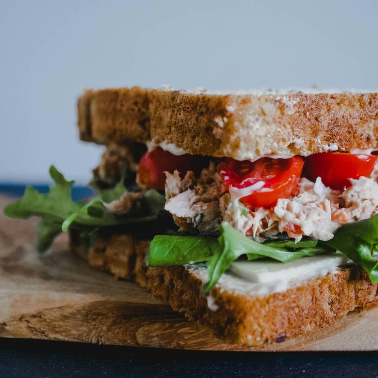 Tuna mayo sandwich