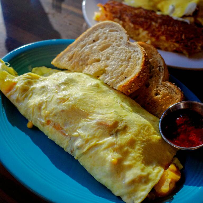 Cheese omelette