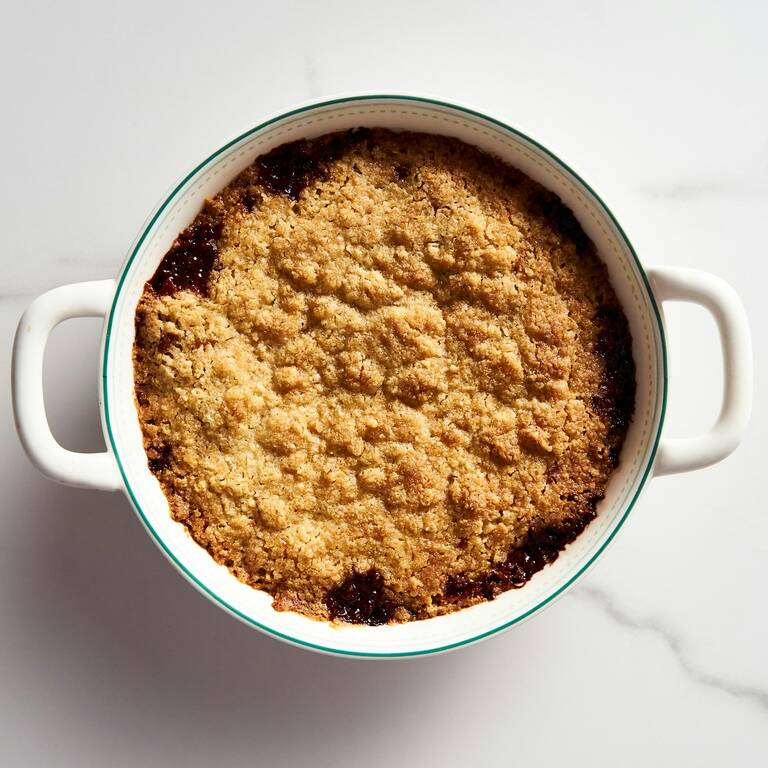 Apple crumble